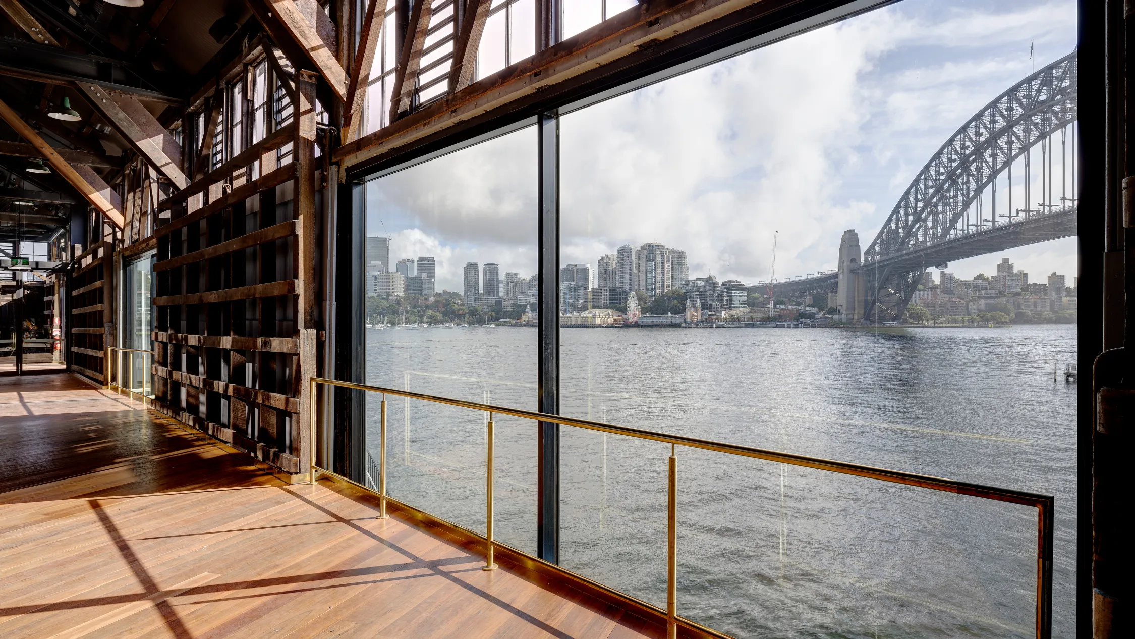 Building interior at Pier 2/3