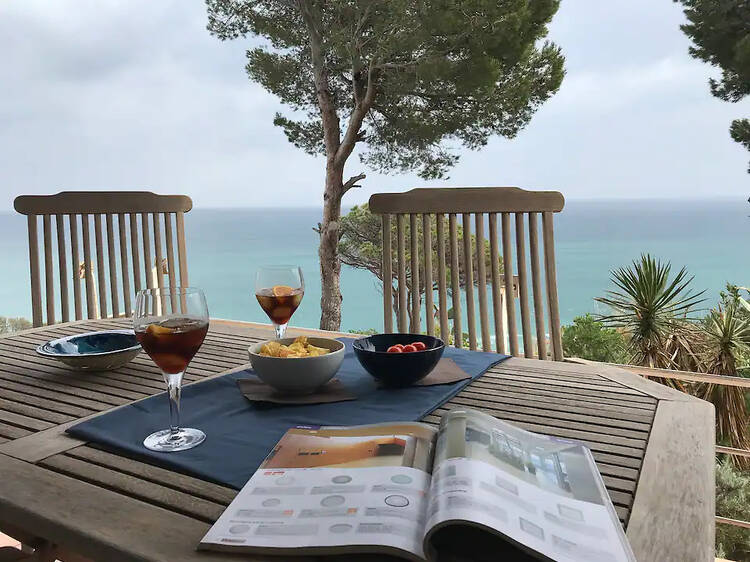 Con vistas espectaculares a la Costa Brava