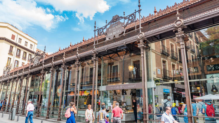 Ponte fino en el mercado más gourmet de Madrid, el de San Miguel