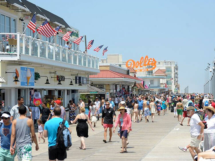 boardwalk maine vacation spots