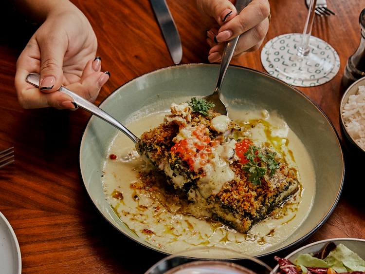 Baked Barramundi at Lollo