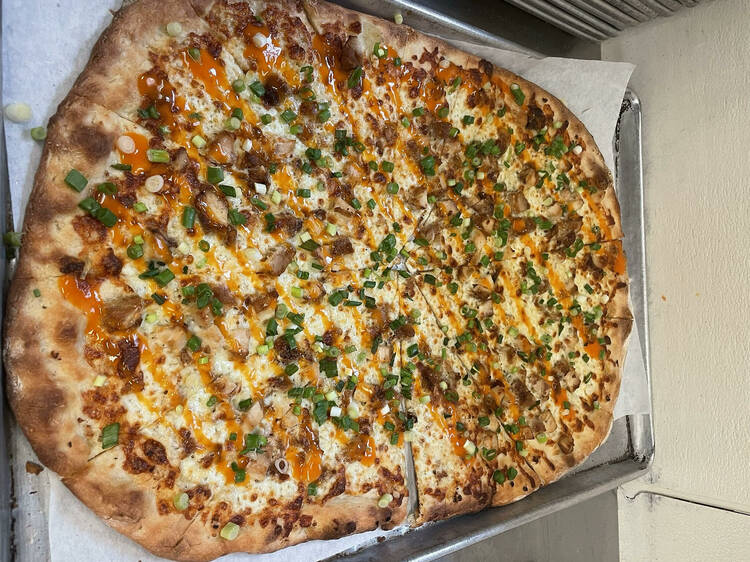 Honey Butter Fried Chicken Pizza at Piece