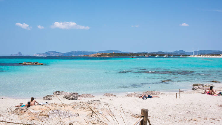 playa de Ses Illetes. Formentera