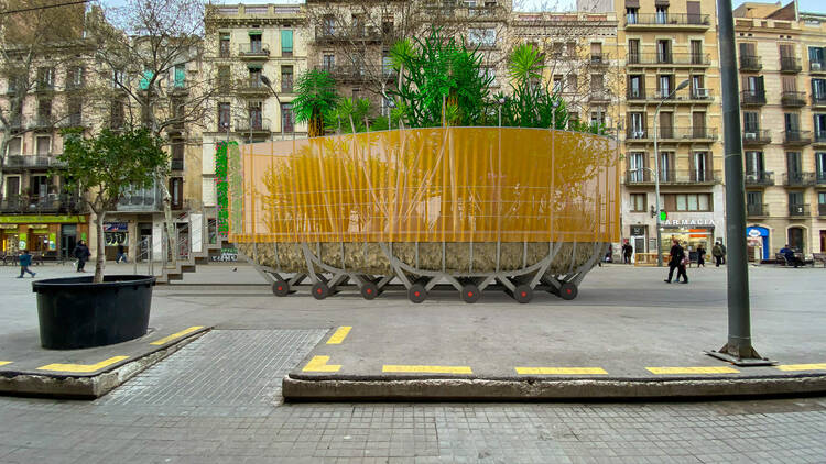 1. 'Arca de Convivencia' en la ronda de Sant Antoni