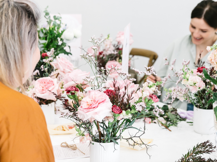 Get boozy with seasonal blooms at this Stanmore floral workshop