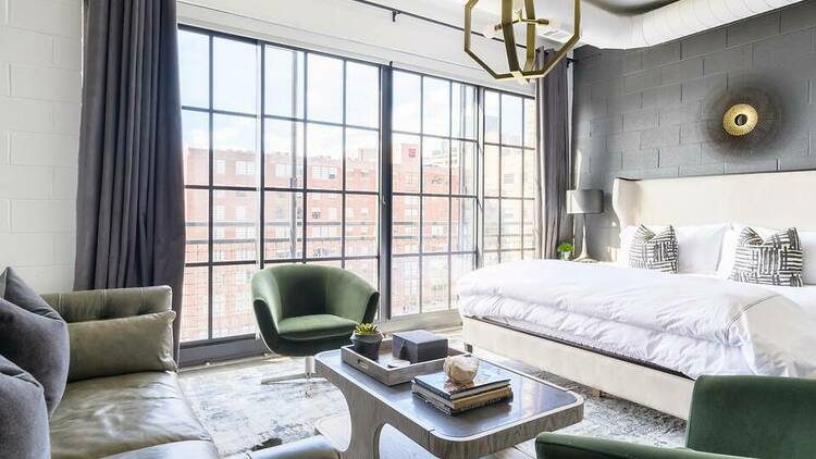 The glitzy Jade Loft in Ponce City Market