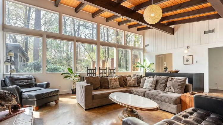 The mid-century home in Buckhead