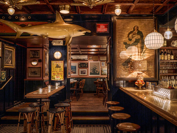 Holywater is a new bar on land from NYC's best boat bar group