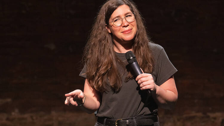 Alison Leiby in Oh God, A Show About Abortion 