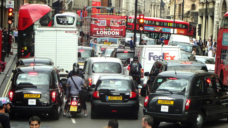 Traffic in London