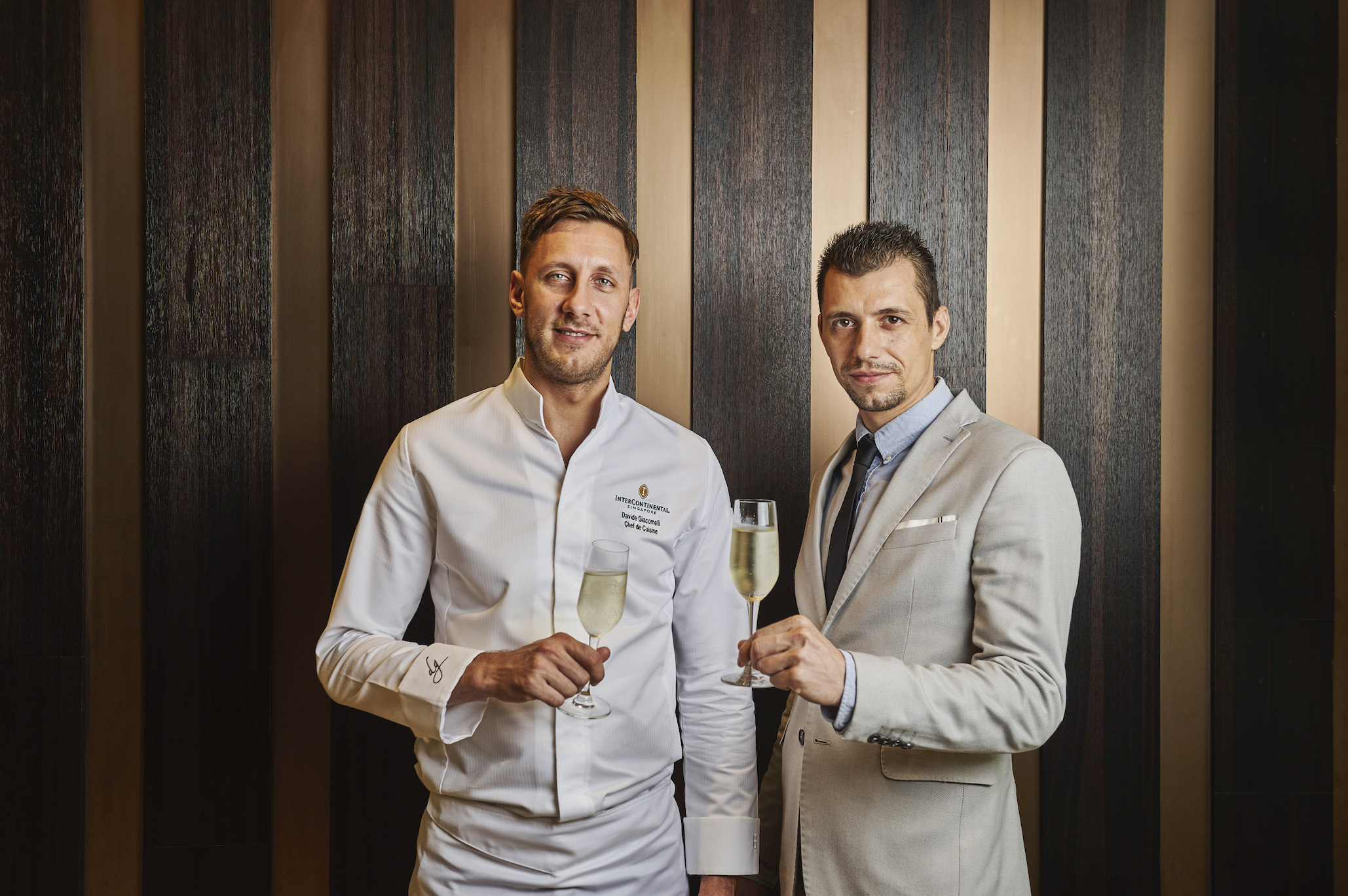 Chef Davide Giacomelli (Left) & Restaurant Manager Artem Viglione (Right)