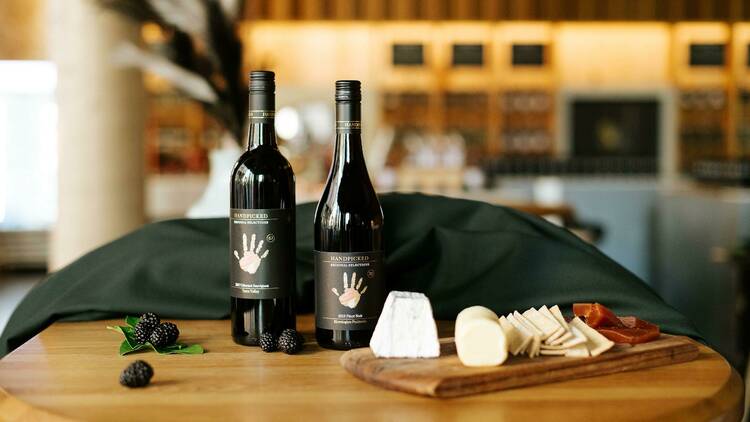 Handpicked Wines and cheese