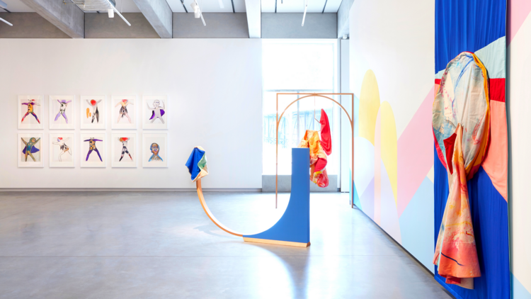 Installation view of 'From impulse to action' at Bundanon Art Museum