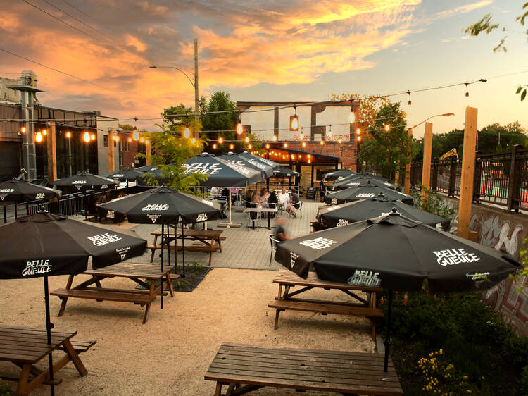 It’s official: Summer just got extended in Montreal and we’re heading to the beer garden