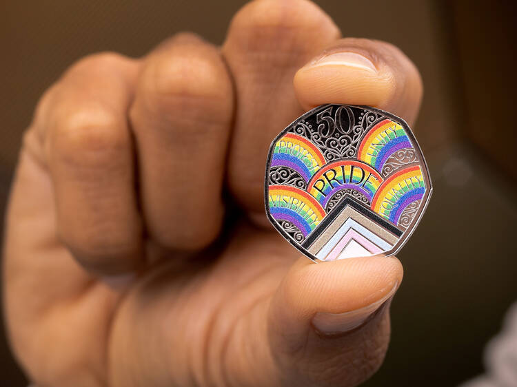 There’s a new rainbow 50p to celebrate 50 years of Pride