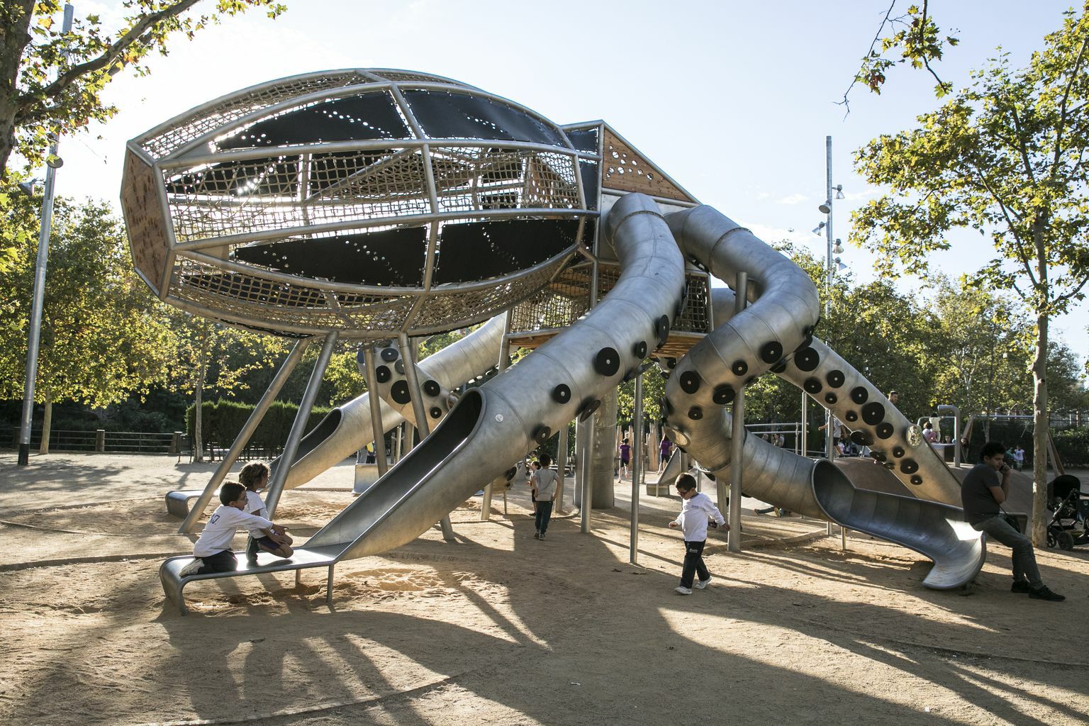 Así será el parque infantil más grande de Barcelona