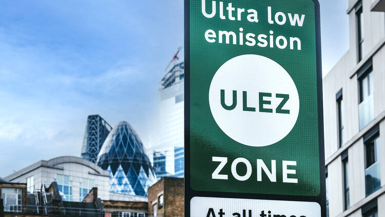 ULEZ sign London