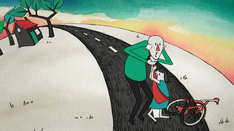 "Aprendendo a andar de bicicleta", de Sophie Olga de Jong e Sytske Kok Aprendendo a andar de bicicleta, Sophie Olga de Jong, Sytske Kok