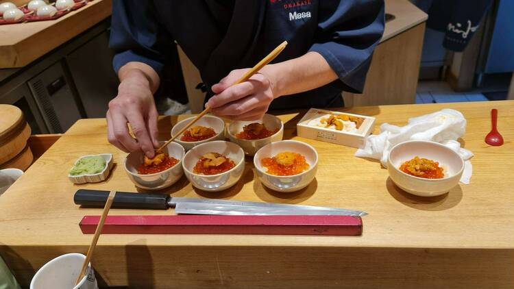 Enjoy a quality Japanese omakase for less than $75