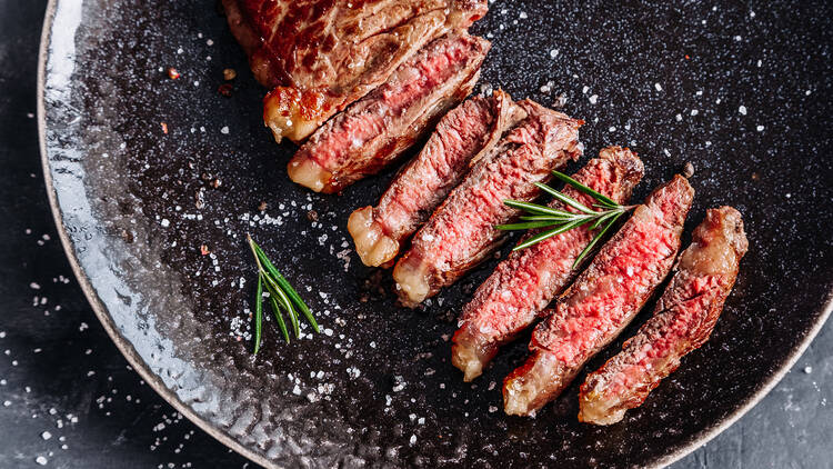 Morton’s The Steakhouse’s 16 oz. Prime New York Strip