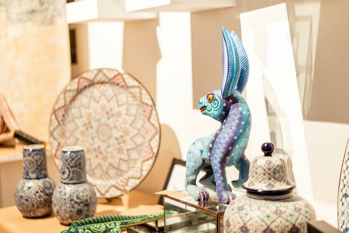Artesanía mexicana en Casa de México