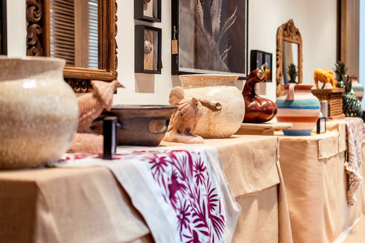 Artesanía mexicana en Casa de México