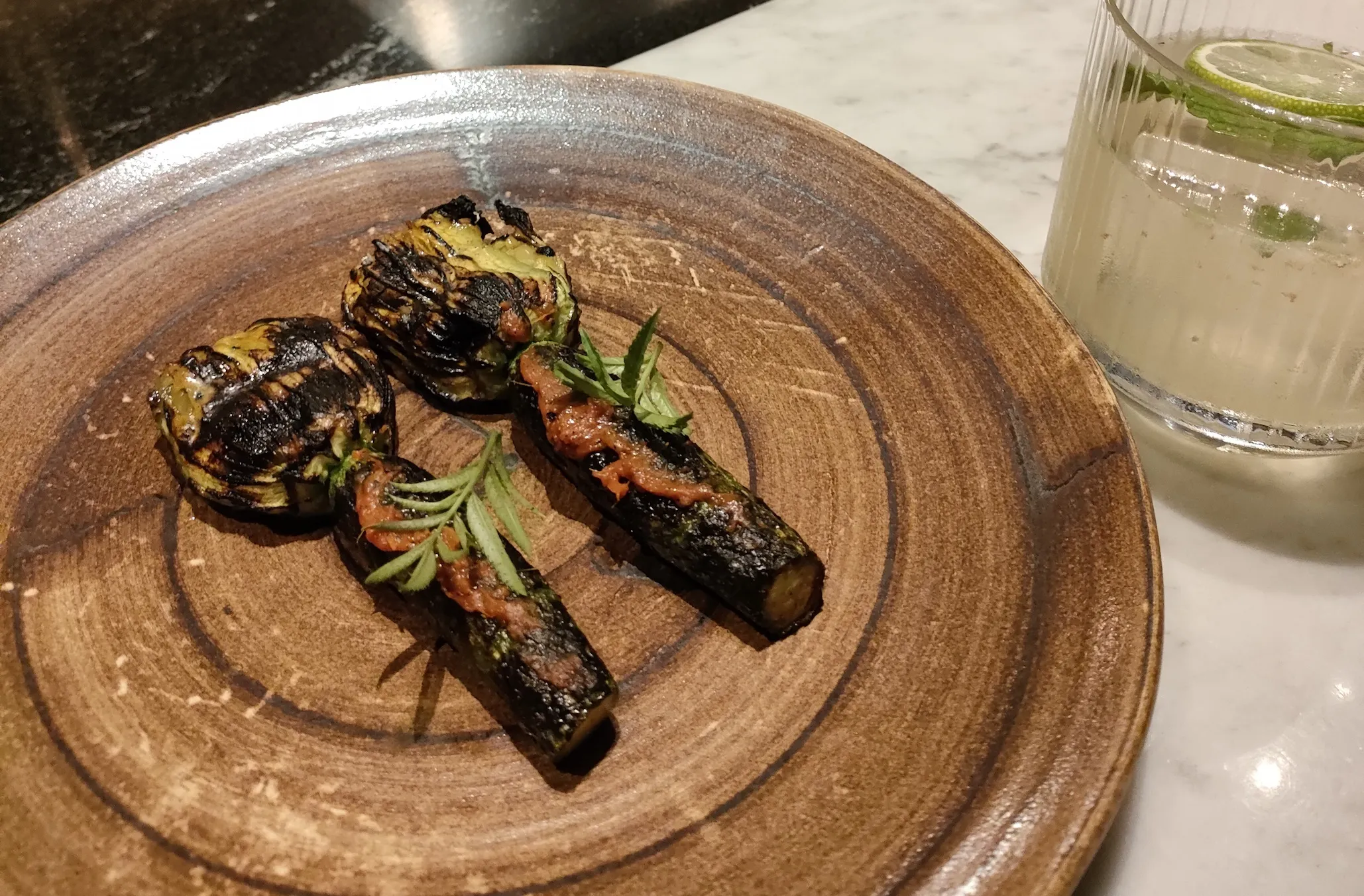 Stuffed Courgette