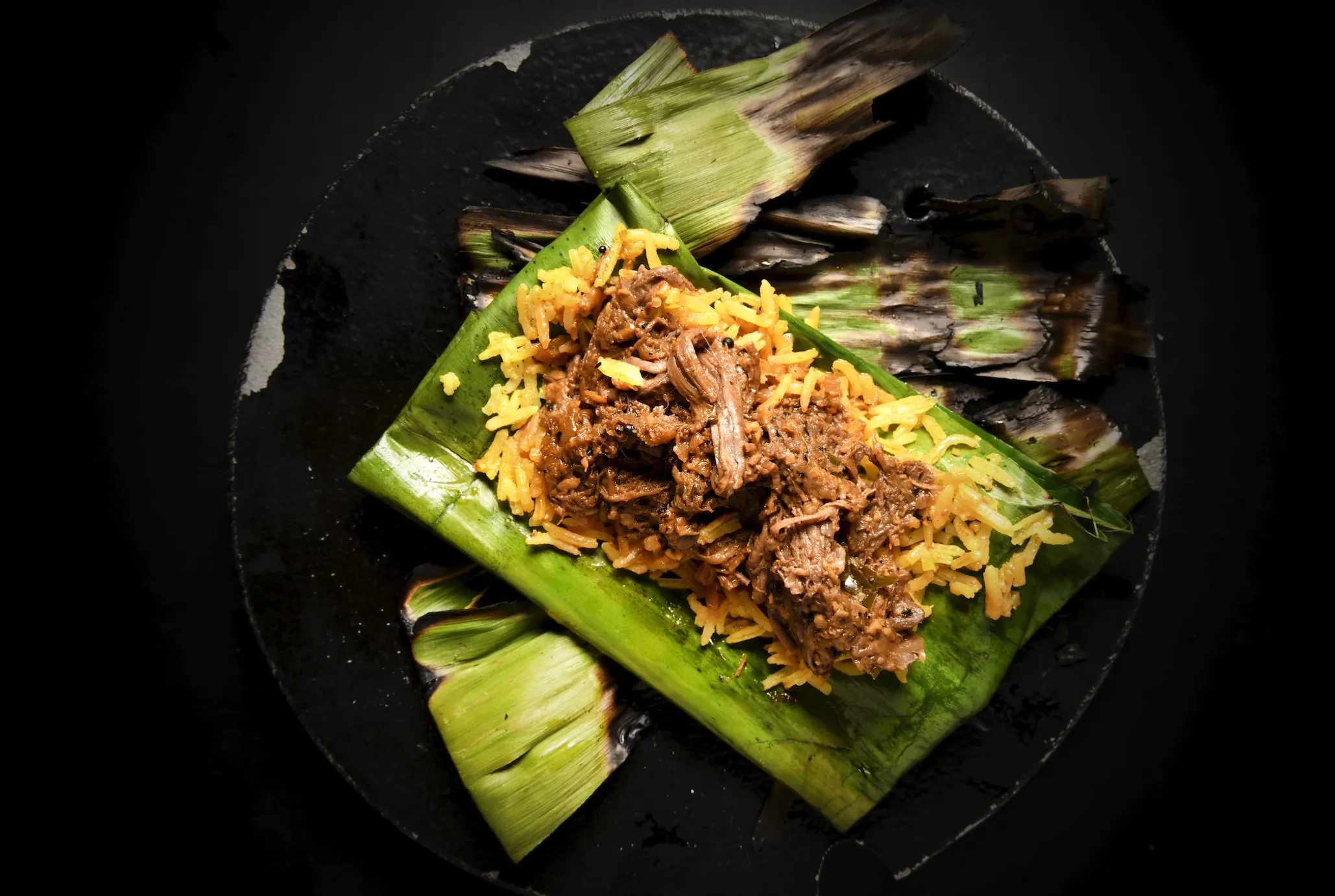 Pulled Brisket Kerala Pepper Rice