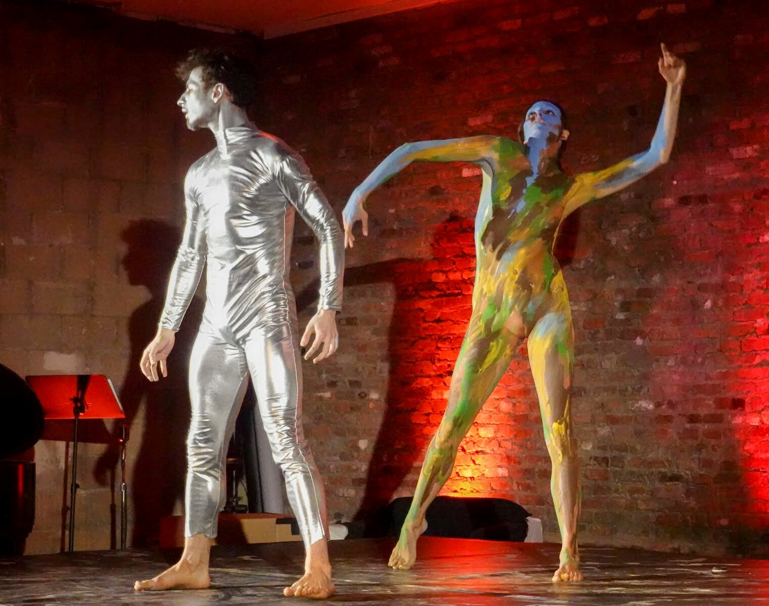Freedom Dance' in NYC features an entirely naked cast