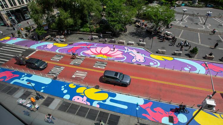 Union Square street mural