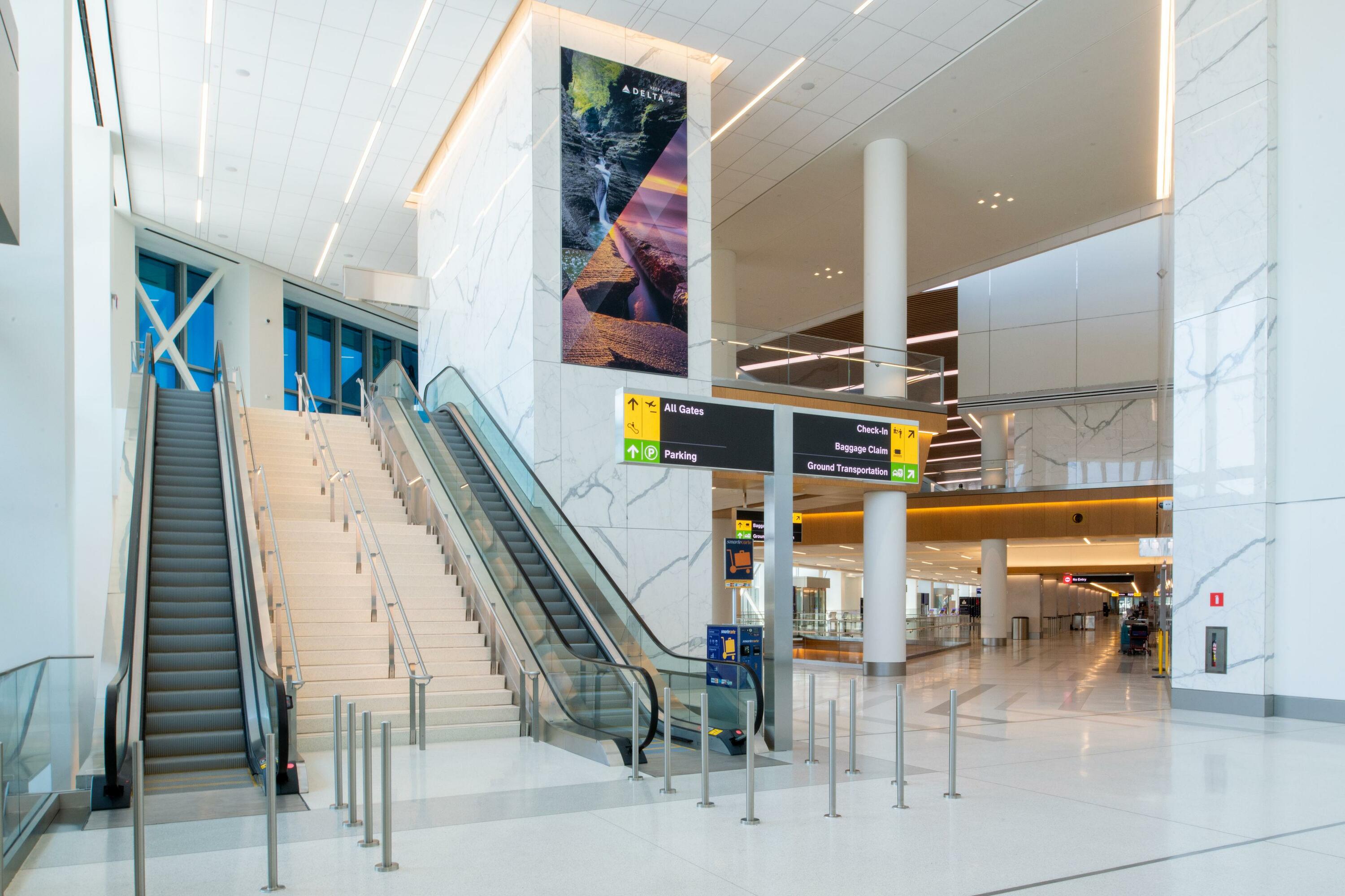 See the new Delta terminal at NYC's LaGuardia Airport