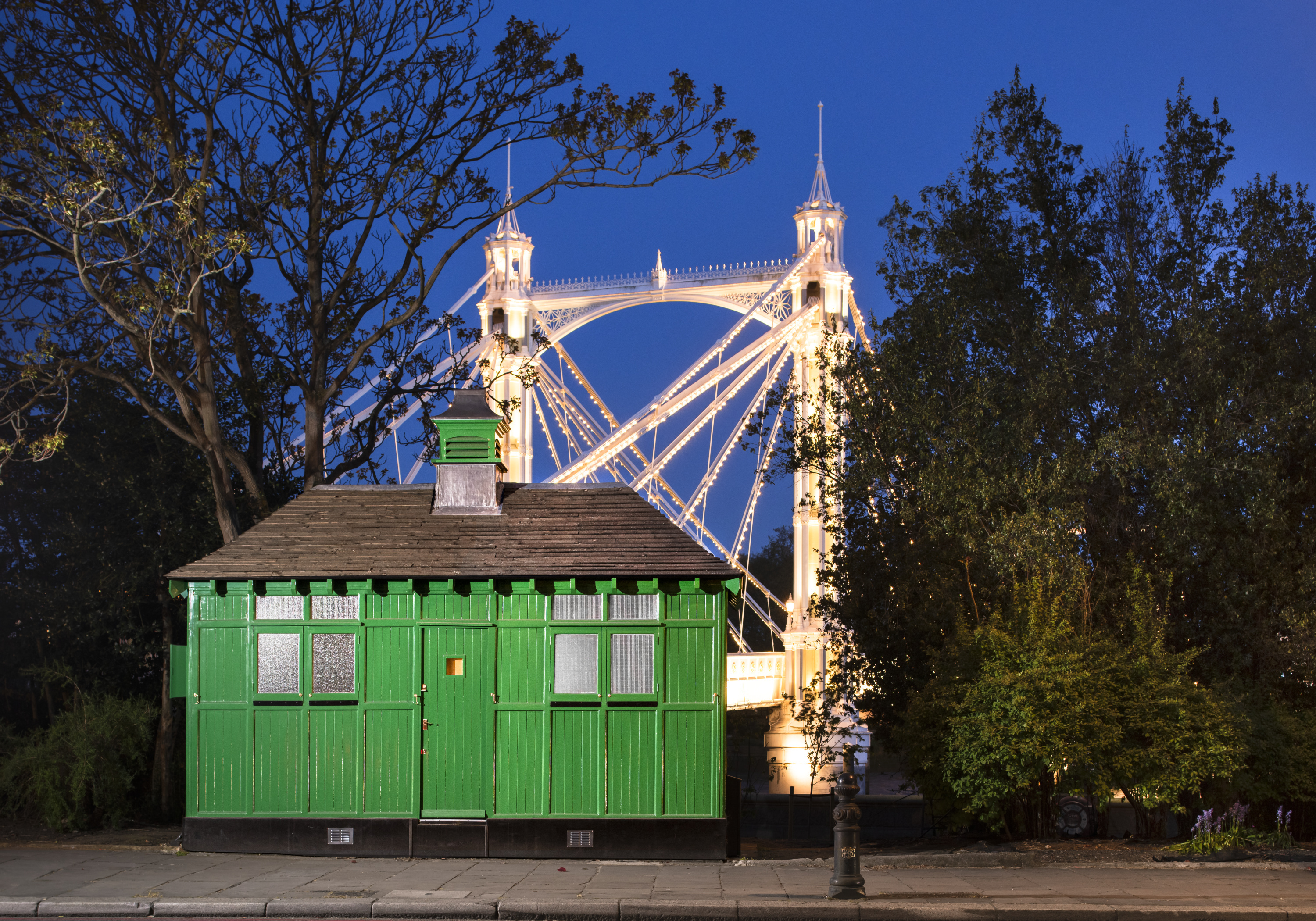 Two of London’s unique green cabmen’s shelters have just been listed