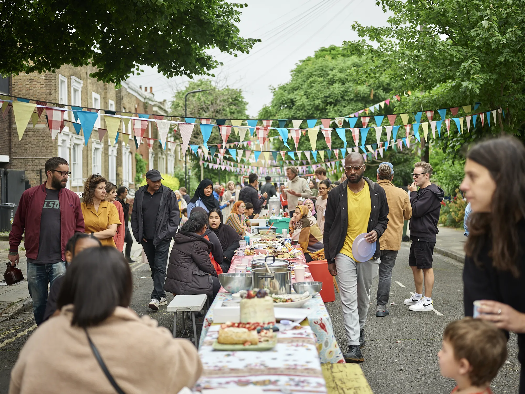 Albion Drive street party in London Fields, Sunday 5th June 2022