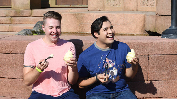 Dole Whip from Aloha Isle at Magic Kingdom Park