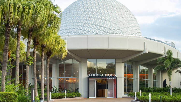 General Tso Chicken Salad from Connections Eatery at EPCOT