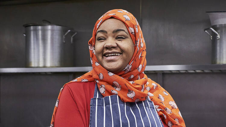 Munira Mahmud, founder of Kina Mama, a female-led catering business. 