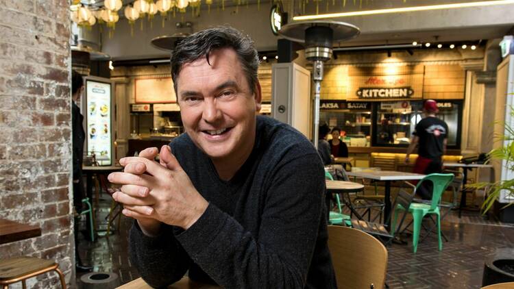 Broadcaster Simon Marnie