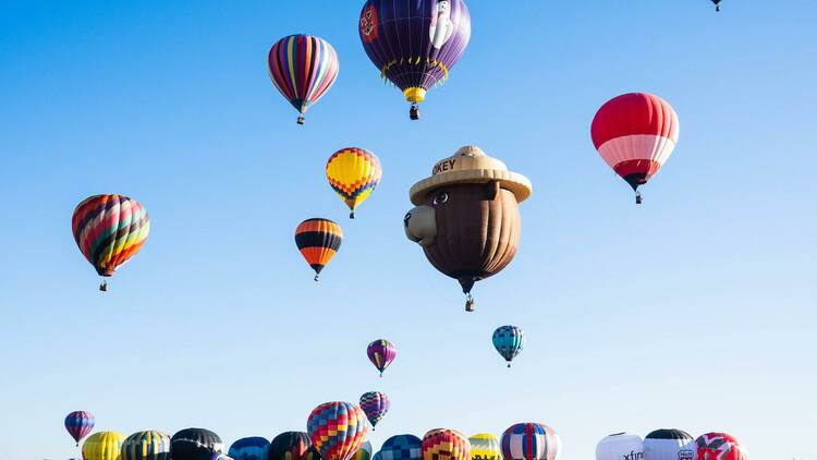 Hot air balloons, NM