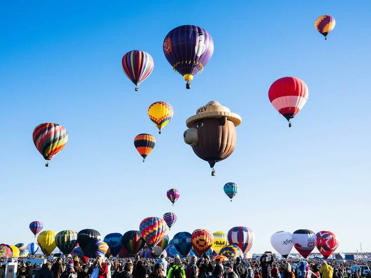 Hot air balloons, NM