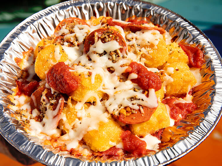 Pizza tots | Universal’s Islands of Adventure 