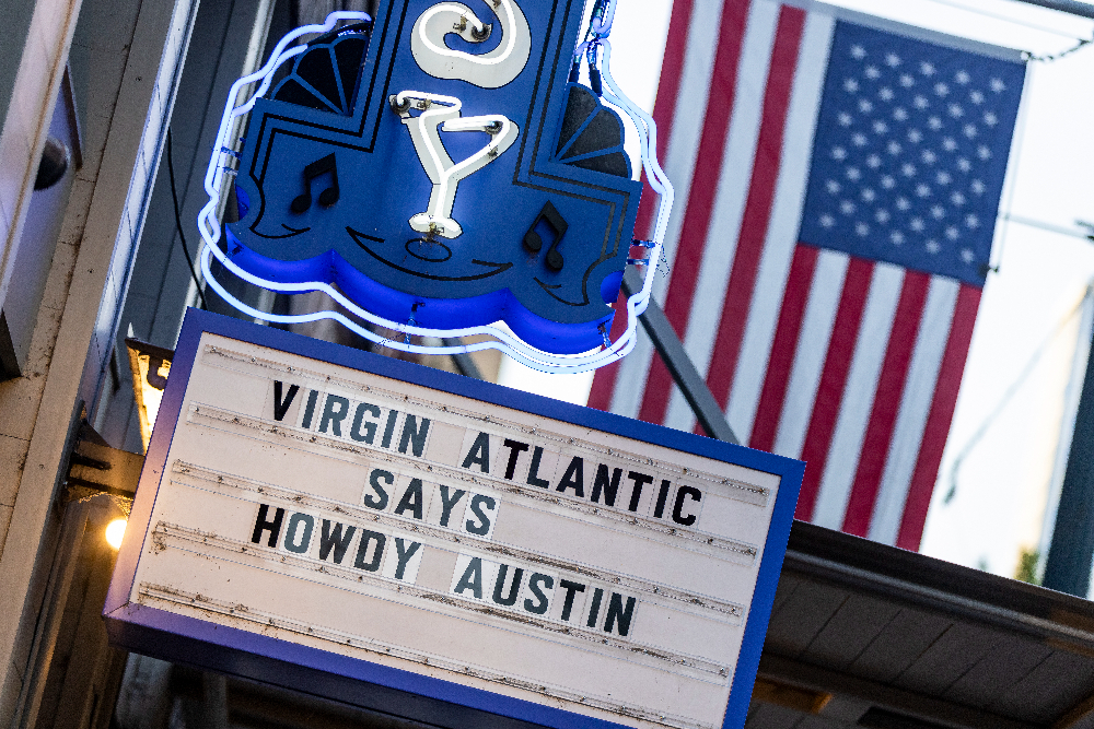 Austin party virgin