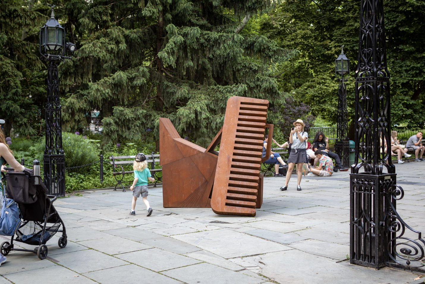 On the public art patrol: giant chairs