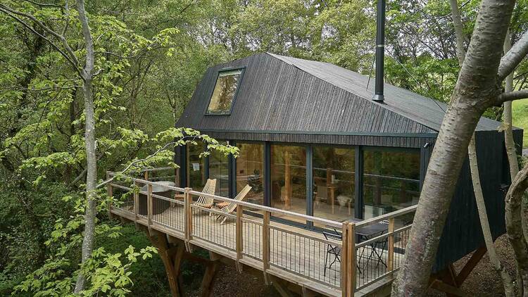 Nymetwood Treehouses, Devon 