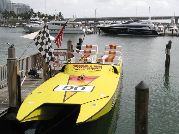 Speedboat Sightseeing Tour of Miami