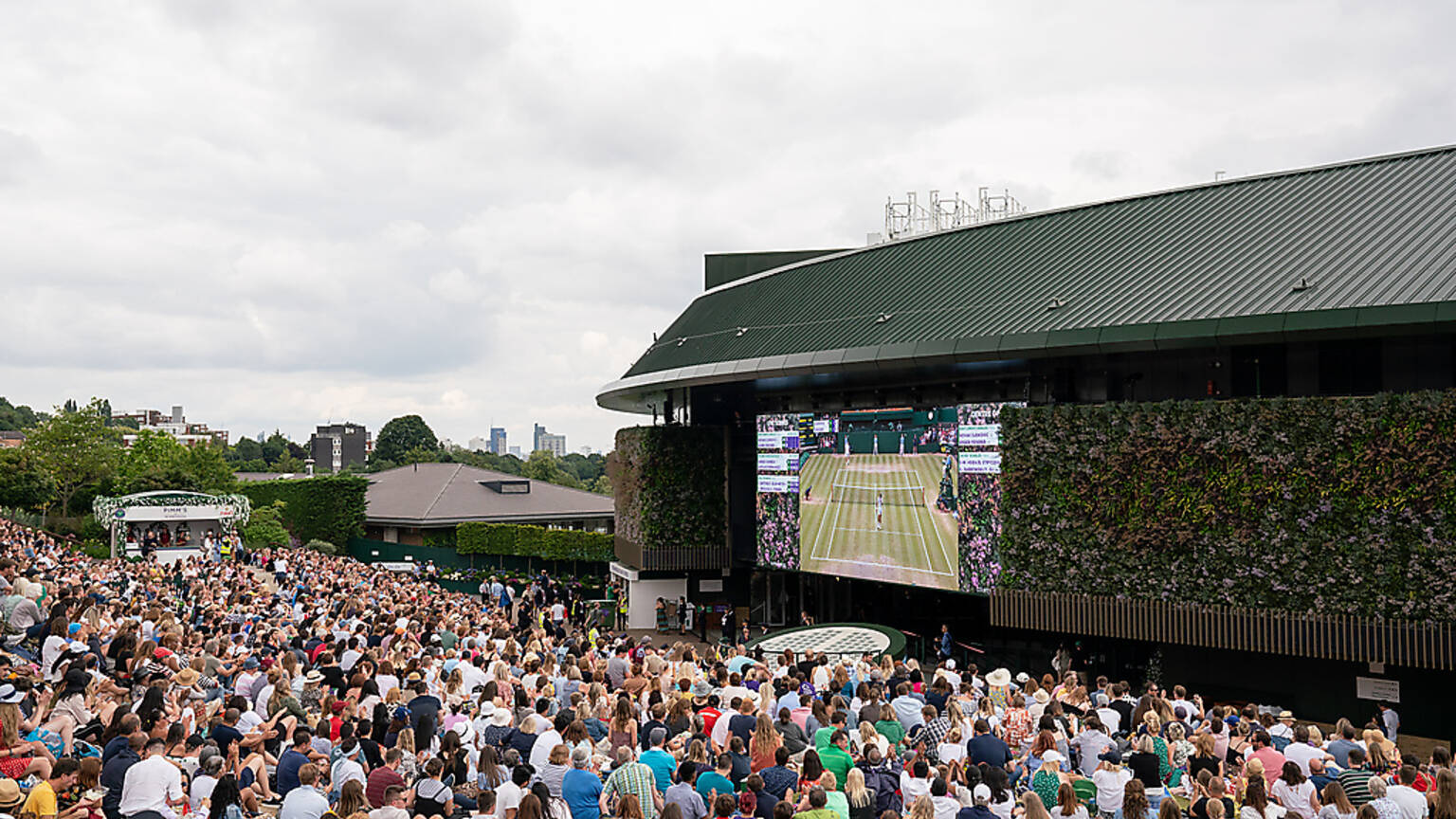 The iconic Wimbledon Hill is coming to New York this summer