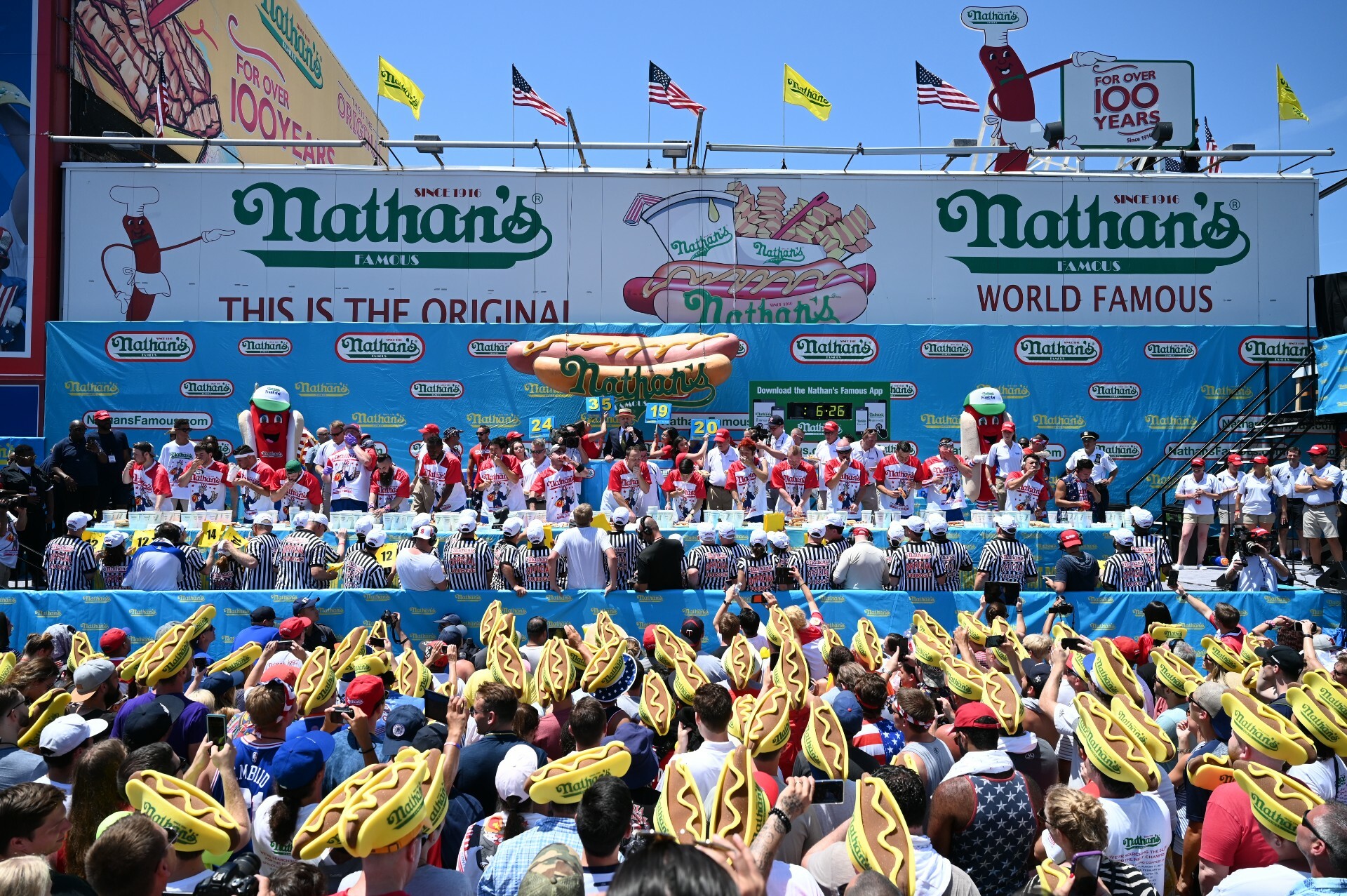 Nathan S Hot Dogs Contest 2022