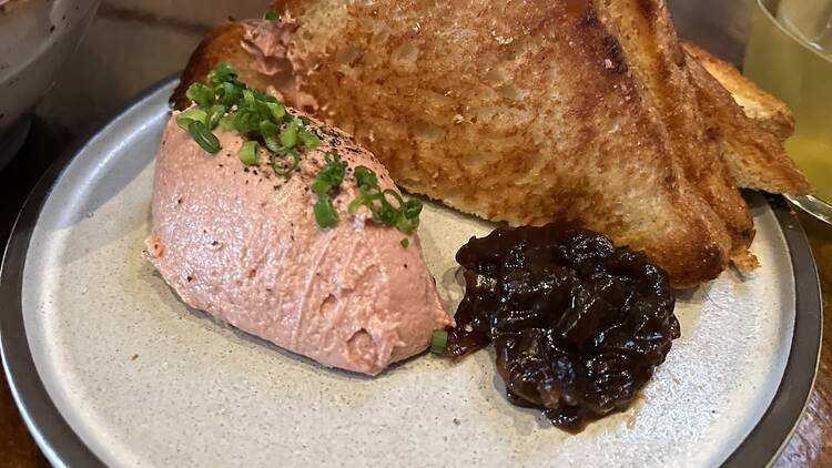 Animal Chicken Liver Toast 