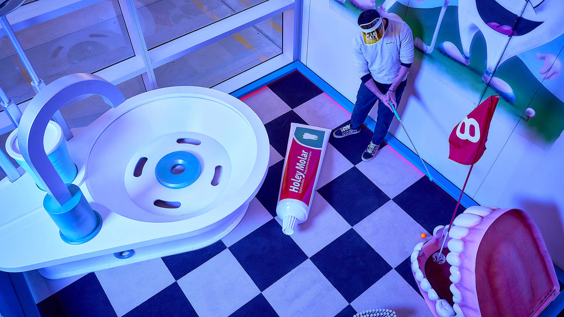 Holey Moley Alexandria, Australia's largest indoor puttputt venue