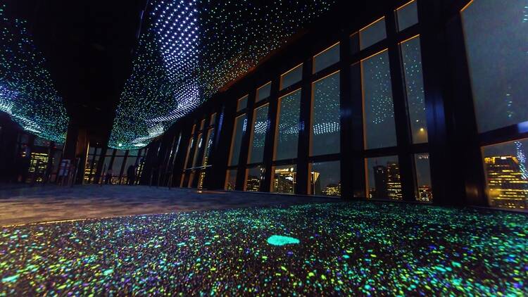 Tokyo Tower Milky Way Illumination