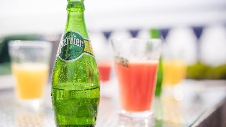 perrier summer cocktail creation
